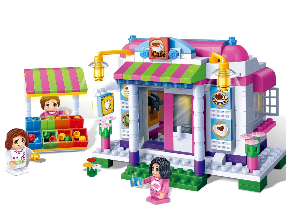 Конструктор "Модне місто" (338 елм.) Кафе /  BanBao