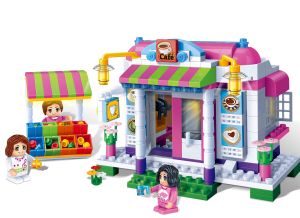 Конструктор "Модне місто" (338 елм.) Кафе /  BanBao