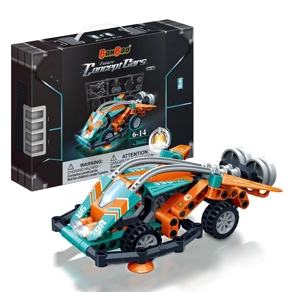 Конструктор "Ексклюзивні авто" (352 елм.)  Блискавка/ BanBao