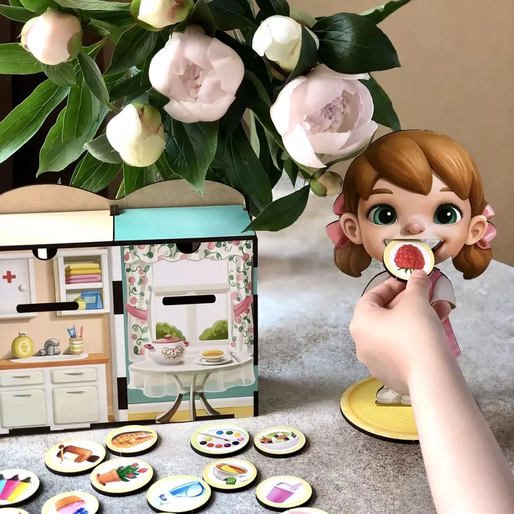 Пазл-сортер "Їстівне-їстівне"