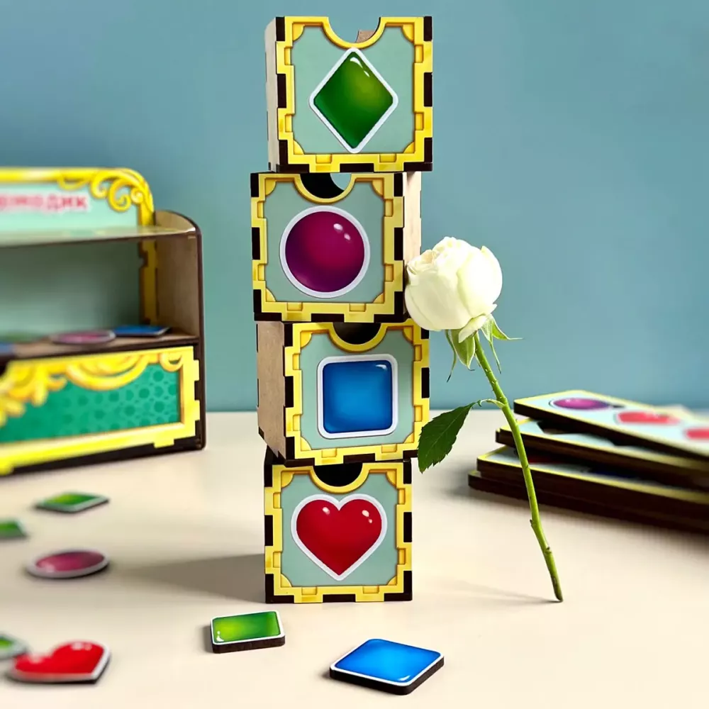 Чарівний комодик "Фігури"