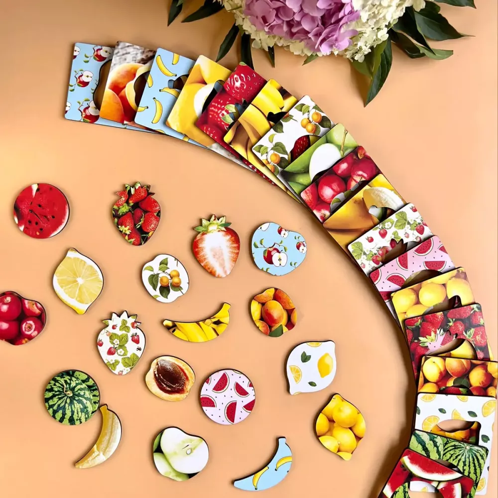 Дошки Сегена: фрукти