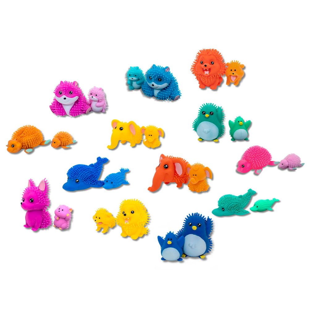 Стретч-іграшка у вигляді тварини серії «Softy friends» – Мила родина