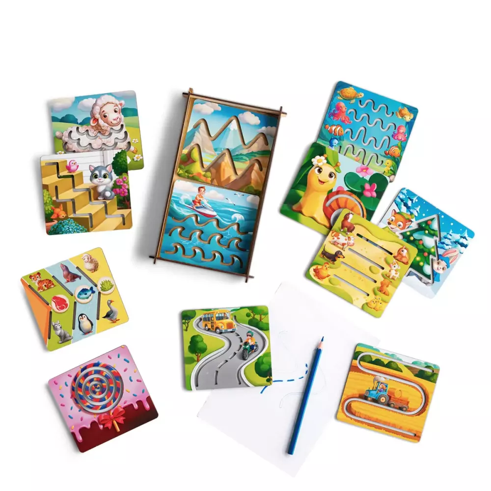 Трафарети маленькі 12 шт.