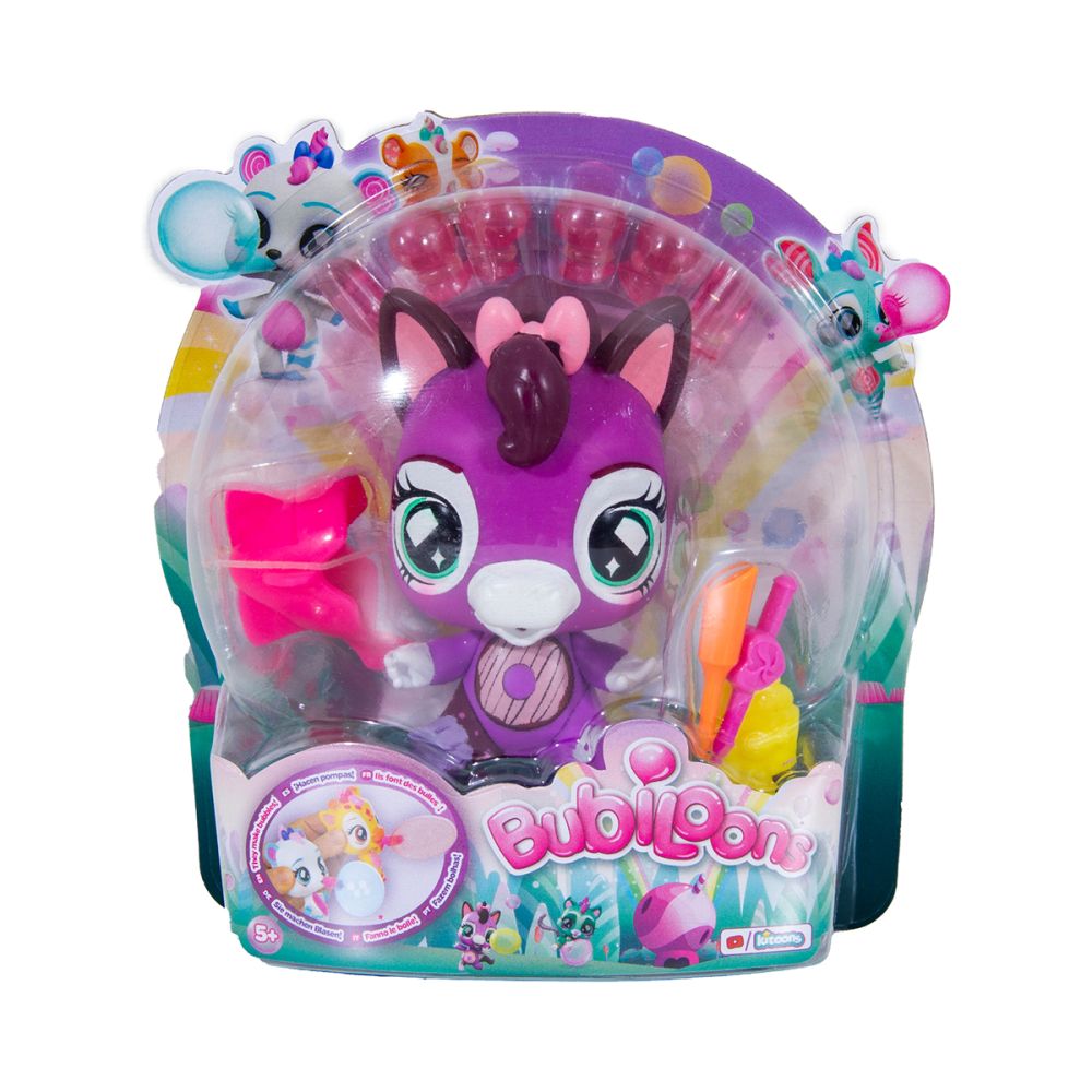 Ігровий набір Bubiloons W2 – Сонечко Ніко, Овечка Пінкі, Коник Лейсі, Слоненя Піппа, Песик Кукі, Жирафа Реджі.