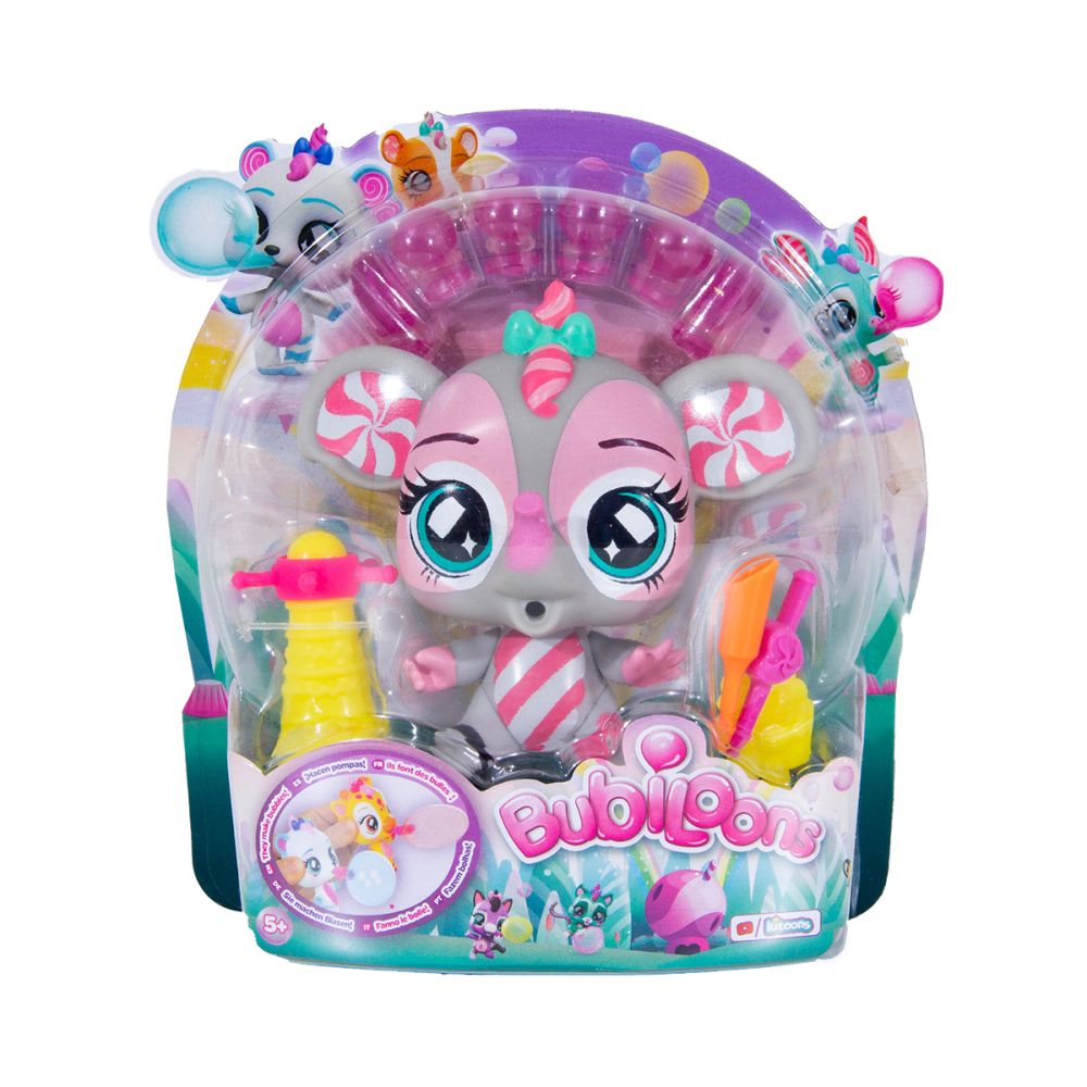 Ігровий набір Bubiloons W2 – Сонечко Ніко, Овечка Пінкі, Коник Лейсі, Слоненя Піппа, Песик Кукі, Жирафа Реджі.
