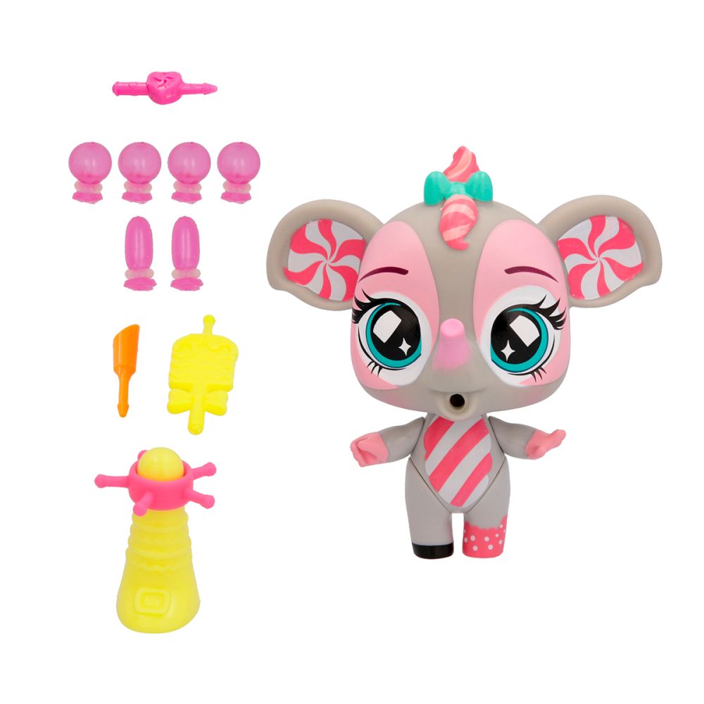 Ігровий набір Bubiloons W2 – Сонечко Ніко, Овечка Пінкі, Коник Лейсі, Слоненя Піппа, Песик Кукі, Жирафа Реджі.