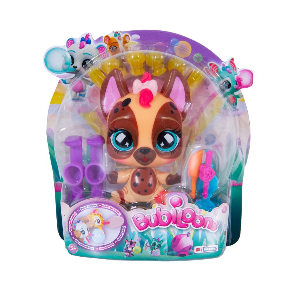 Ігровий набір Bubiloons W2 – Сонечко Ніко, Овечка Пінкі, Коник Лейсі, Слоненя Піппа, Песик Кукі, Жирафа Реджі.