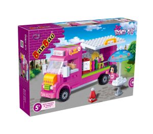 Конструктор "Модне місто" (223 елм.) Фургон з морозивом / BanBao