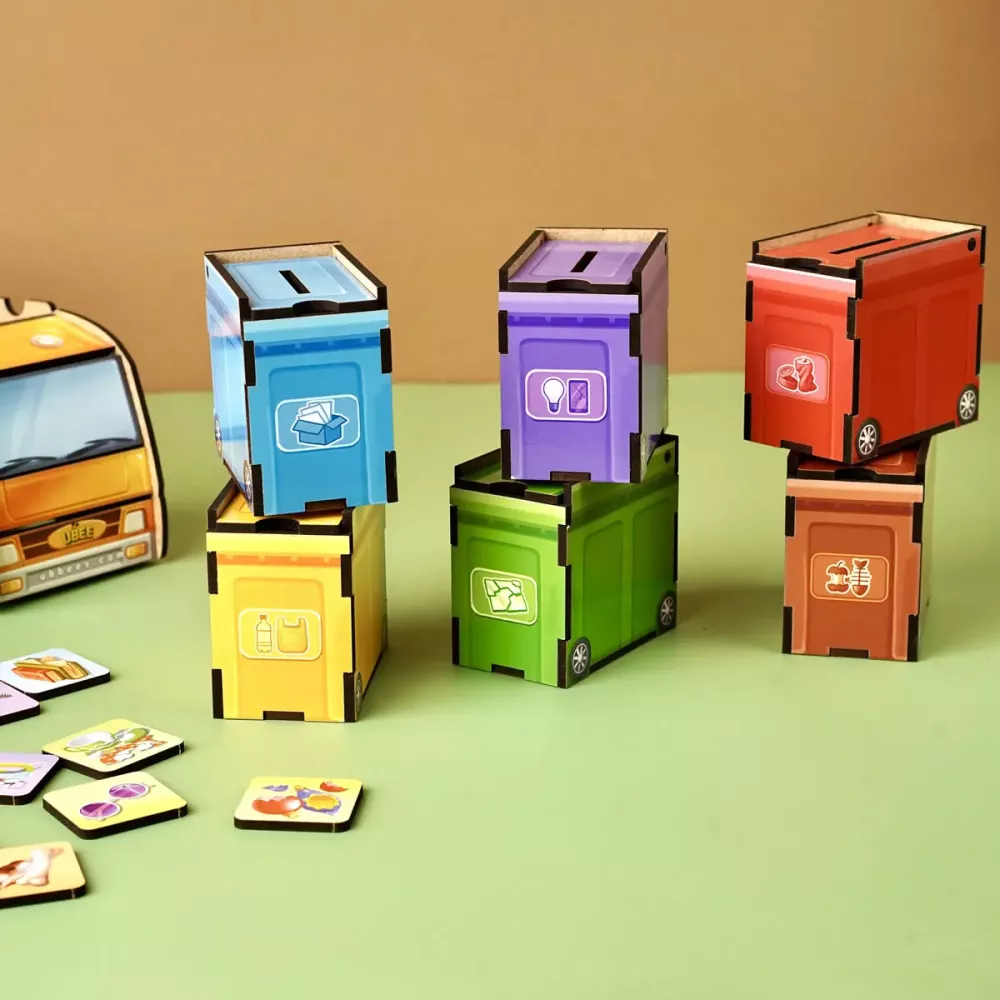 Комодик "Сортування сміття: сміттєвоз"