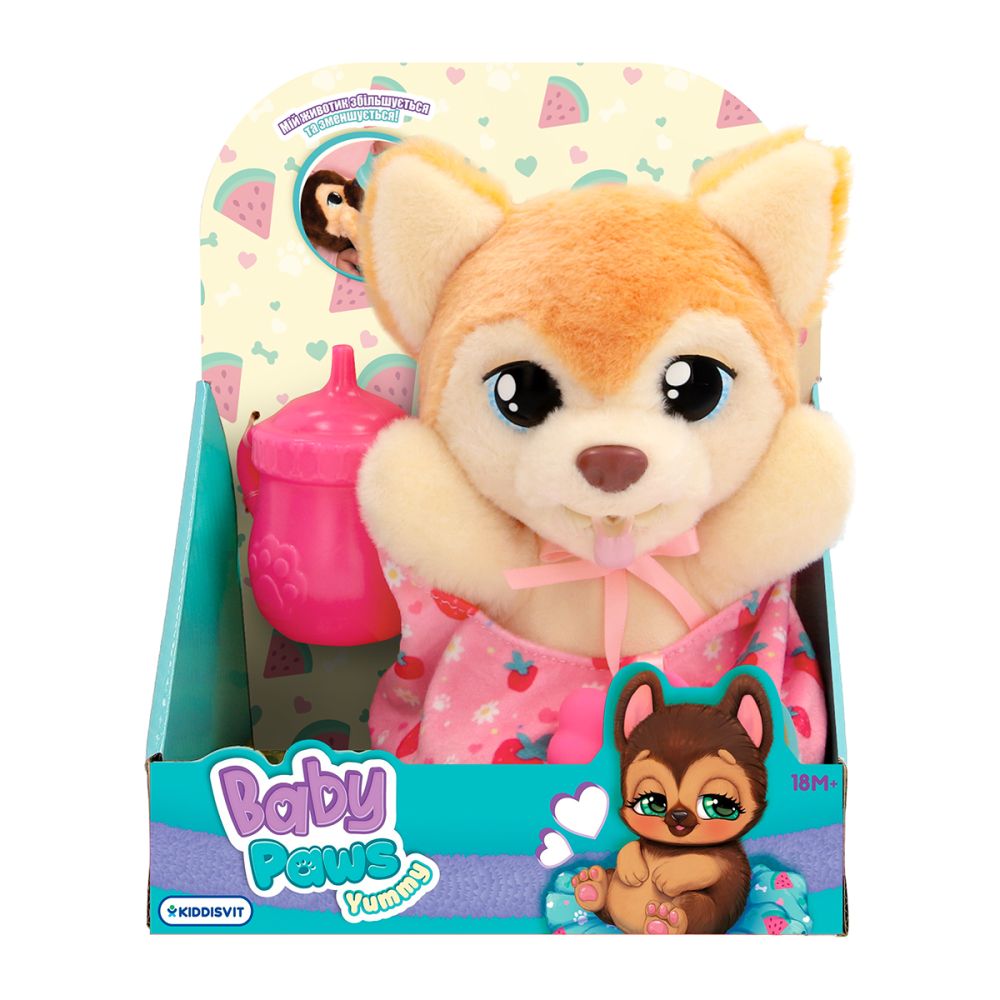 Інтерактивна іграшка Baby Paws серії Yummy" – Німецька вівчарка" Чихуахуа"  Померанський шпіц"