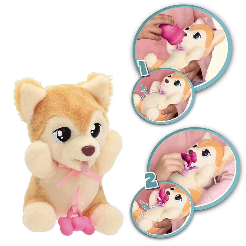 Інтерактивна іграшка Baby Paws серії Yummy" – Німецька вівчарка" Чихуахуа"  Померанський шпіц"