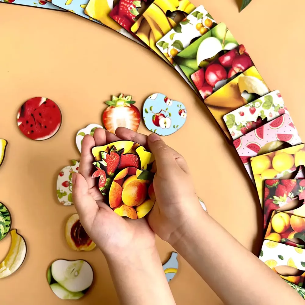 Дошки Сегена: фрукти