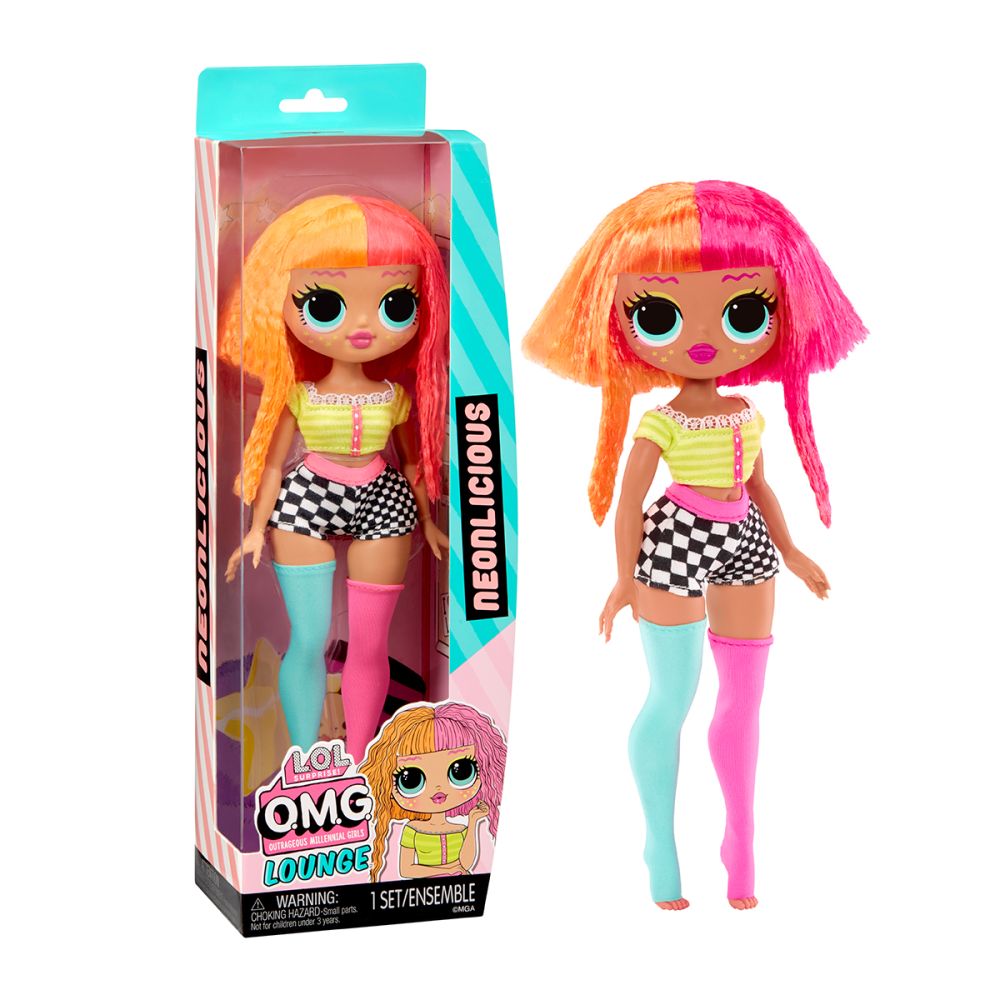 Лялька L.O.L. Surprise! серії OPP OMG" - Леді-Неон"