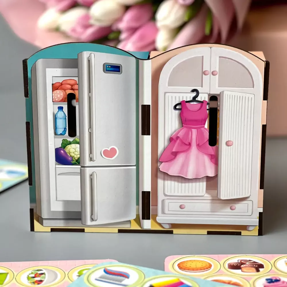 Пазл-сортер "Їстівне-їстівне"