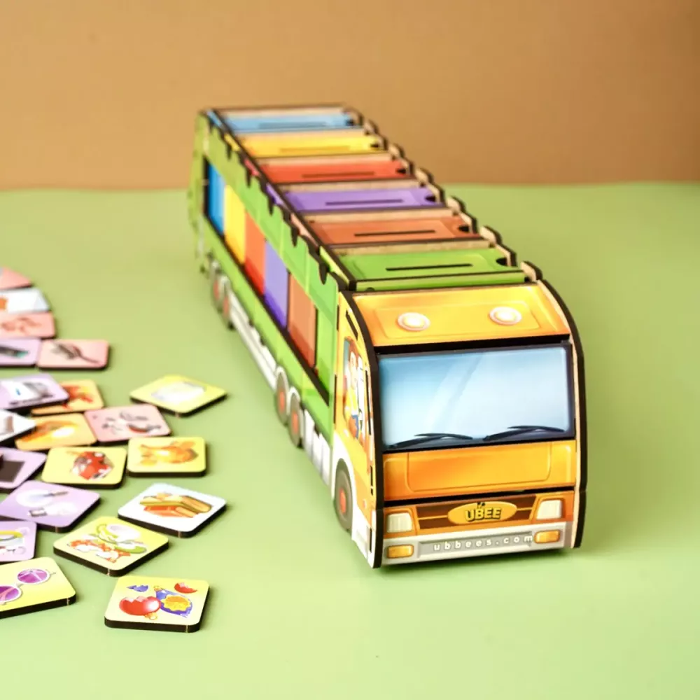 Комодик "Сортування сміття: сміттєвоз"