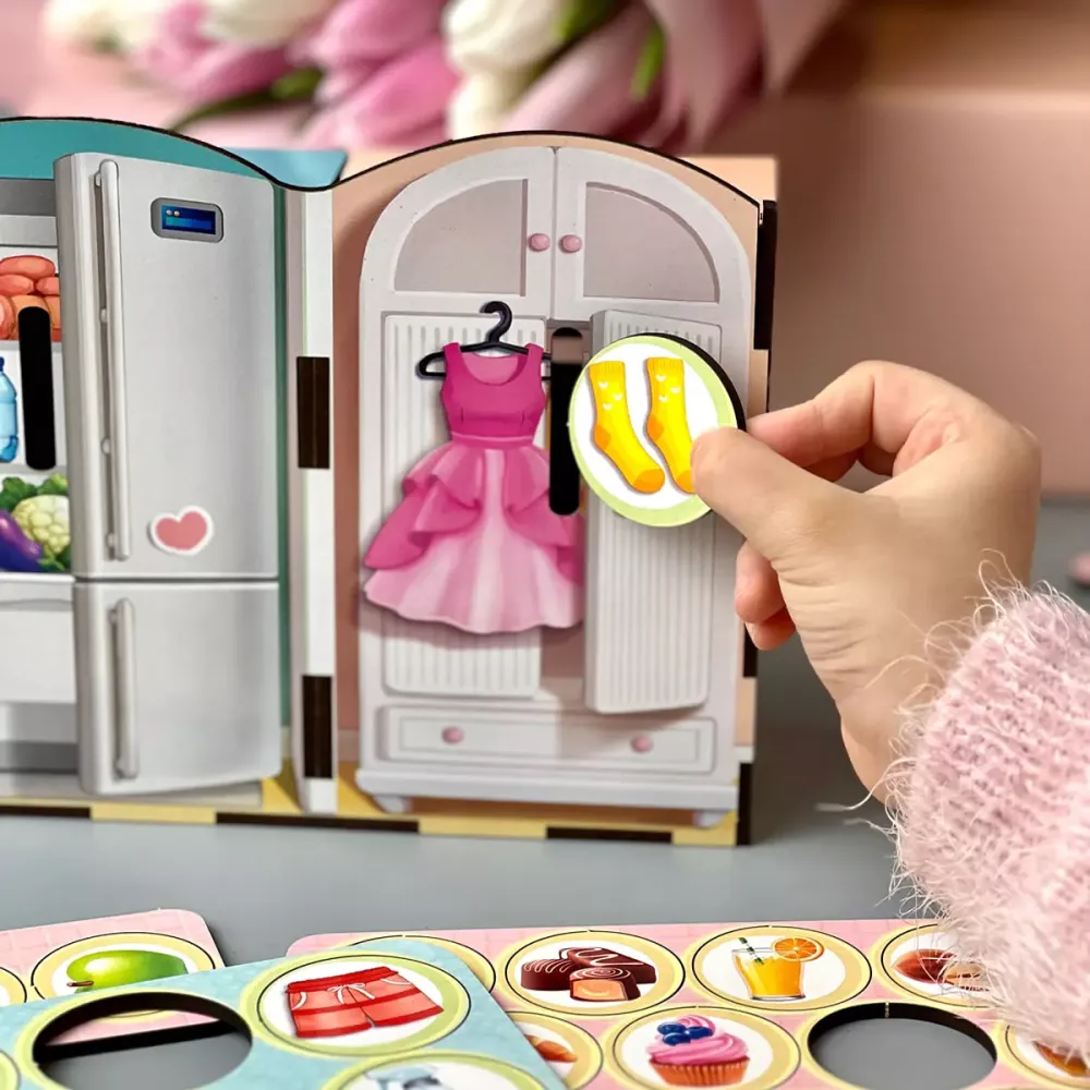 Пазл-сортер "Їстівне-їстівне"