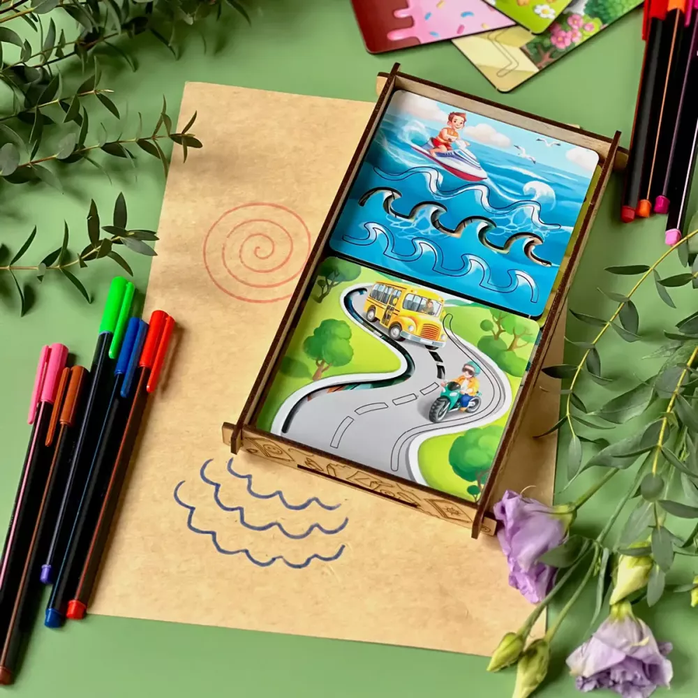 Трафарети маленькі 12 шт.