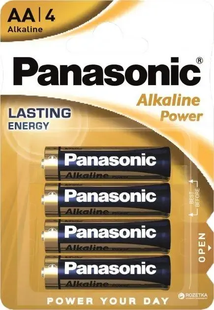 Батарейоки Panasonic LR03/AAA Alkaline 1,5V, 4 шт.