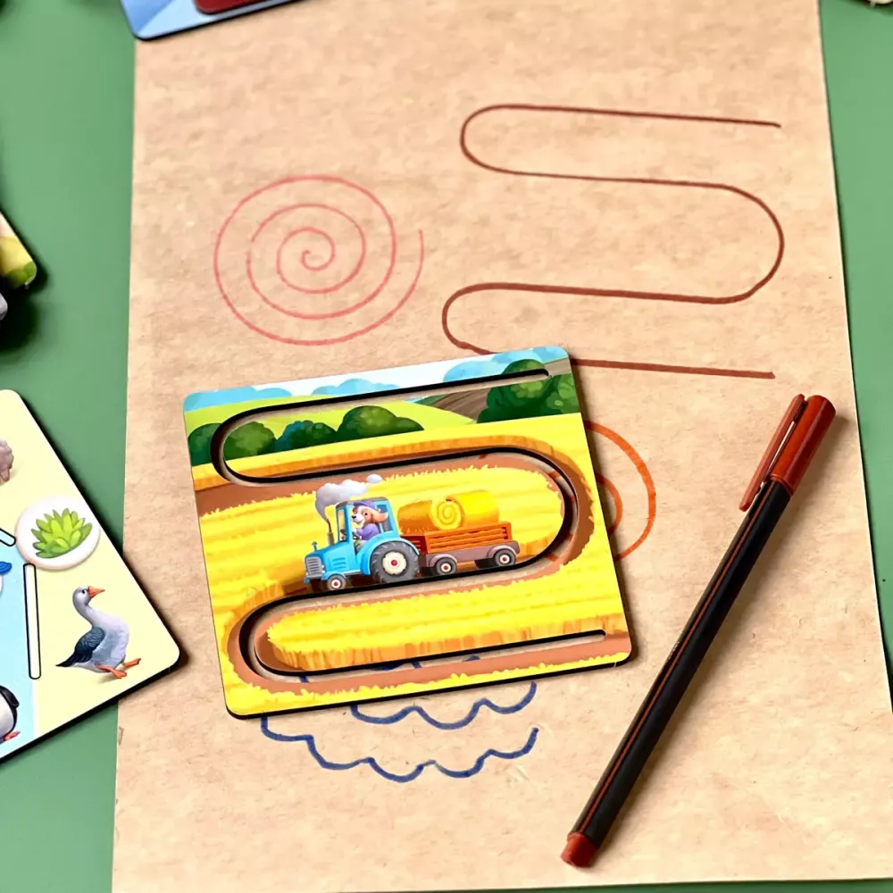 Трафарети маленькі 12 шт.