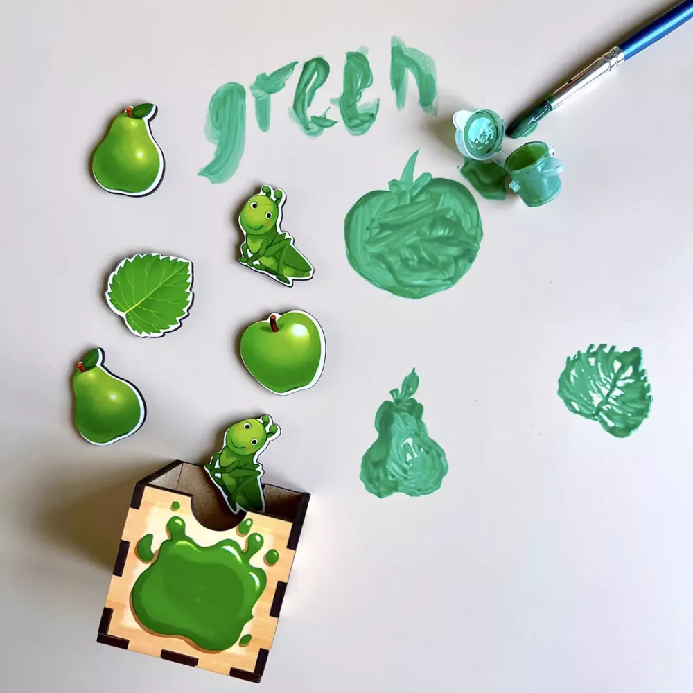 Сортер-комодик "Кольори"