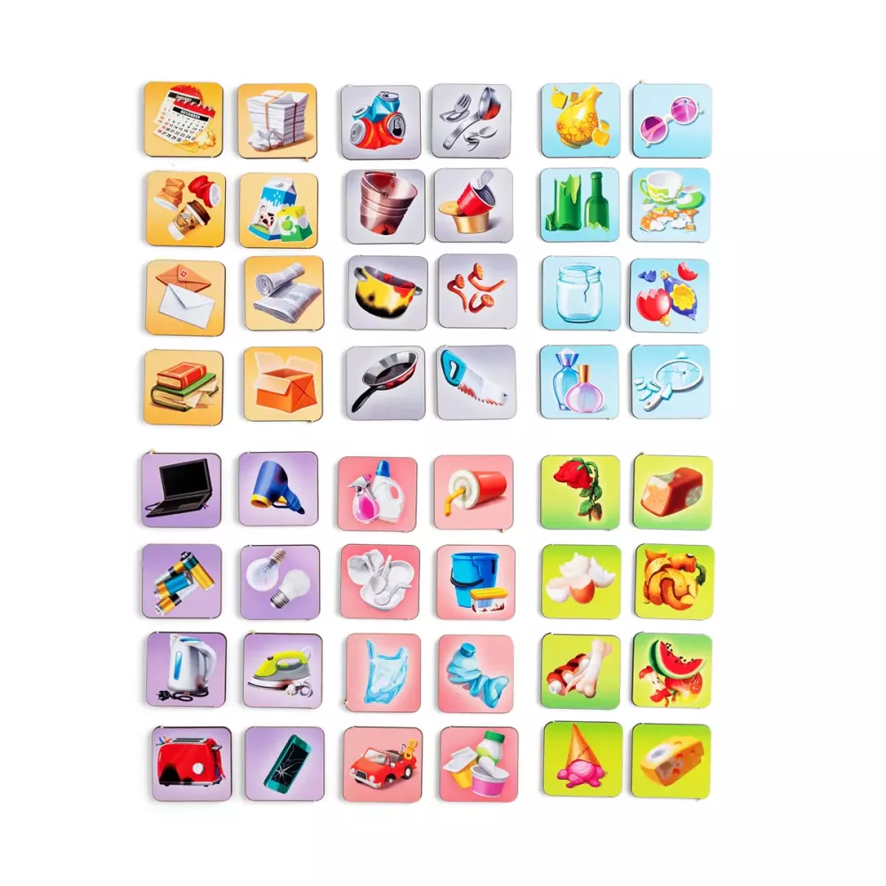 Комодик "Сортування сміття: сміттєвоз"