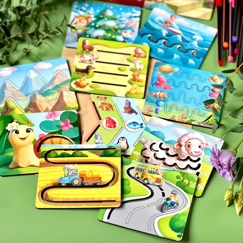 Трафарети маленькі 12 шт.