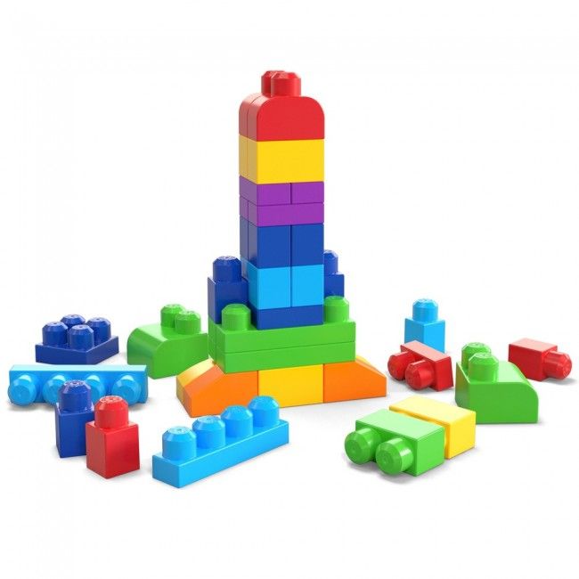 Конструктор класичний у мішку (60 дет.) Mega Bloks