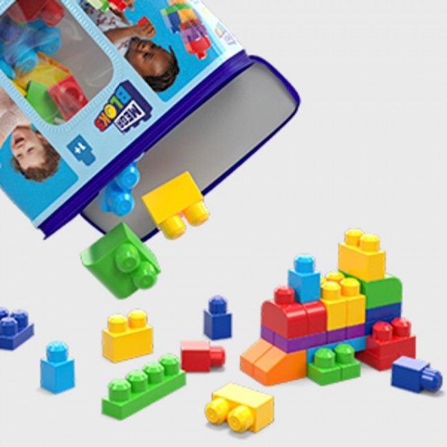 Конструктор класичний у мішку (60 дет.) Mega Bloks