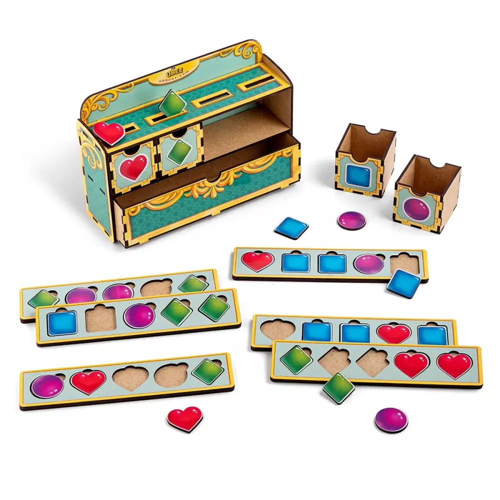 Чарівний комодик "Фігури"