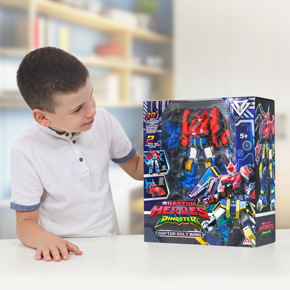 Робот-трансформер Dinoster - Раптор Болт Вінг