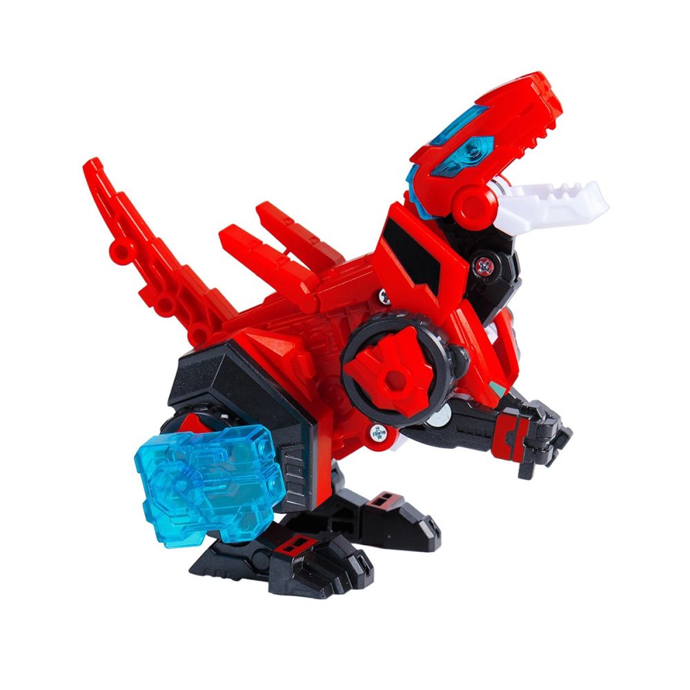 Динозавр-трансформер Dinoster - Червоний Раптор-бот
