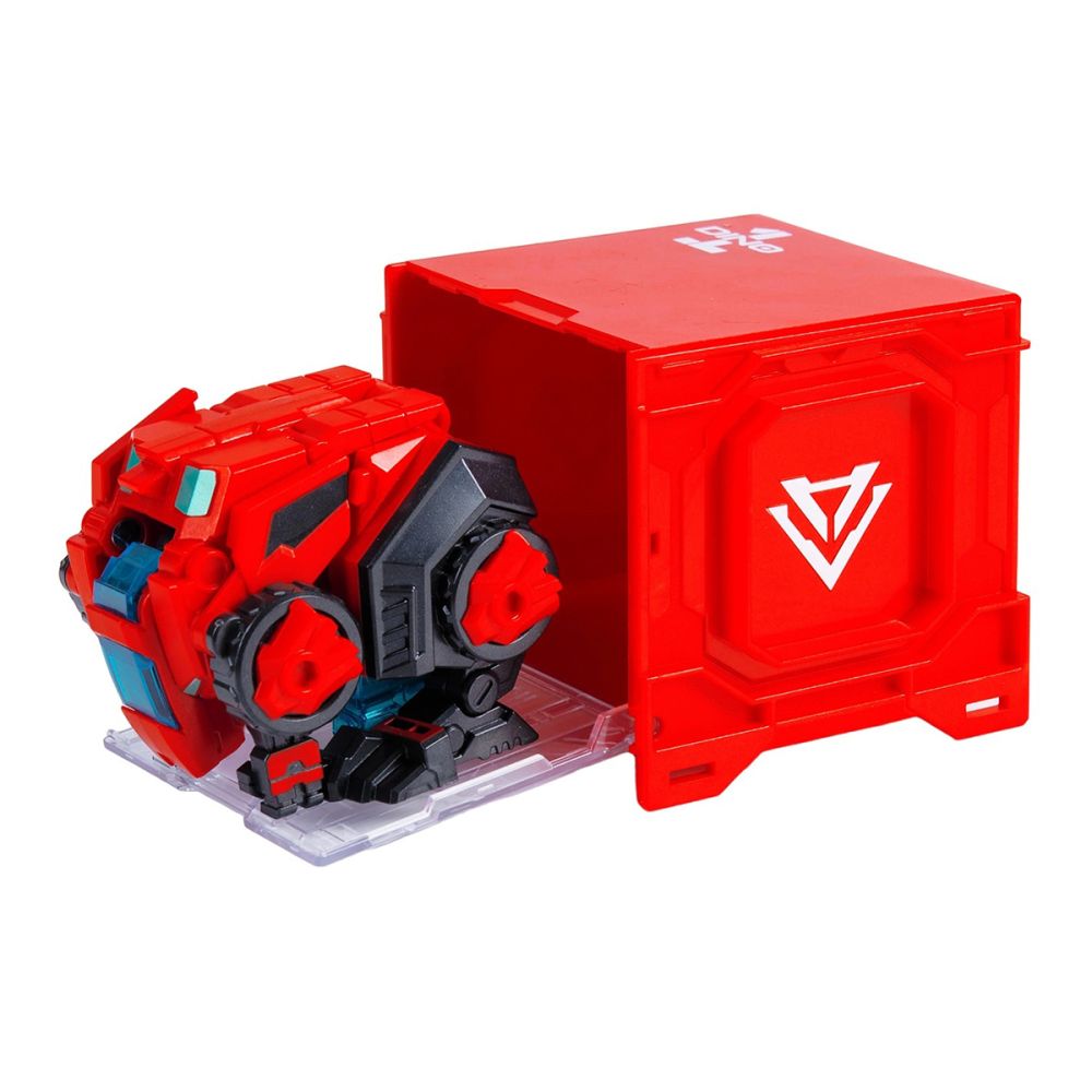 Динозавр-трансформер Dinoster - Червоний Раптор-бот