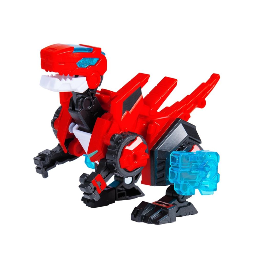 Динозавр-трансформер Dinoster - Червоний Раптор-бот