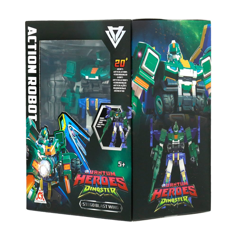 Фігурка DINOSTER - СТЕГО БЛАСТ ВІНГ