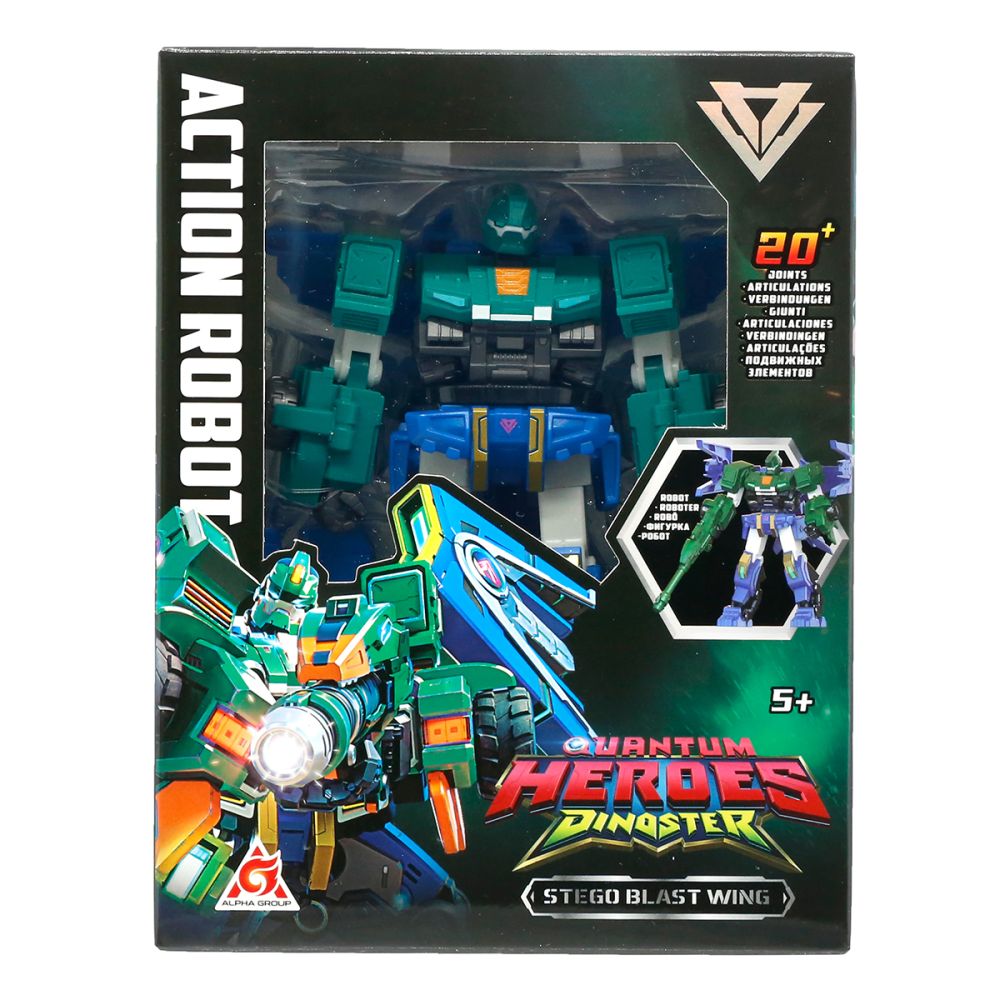 Фігурка DINOSTER - СТЕГО БЛАСТ ВІНГ