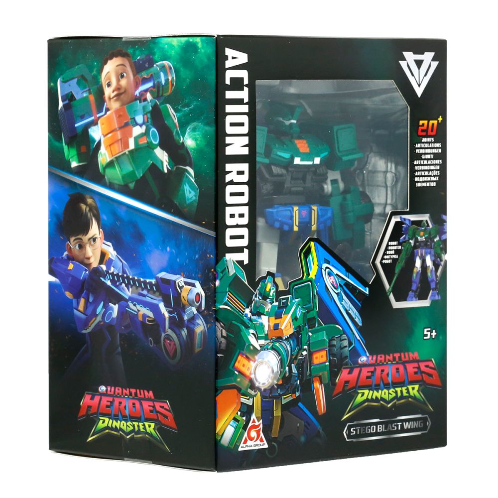 Фігурка DINOSTER - СТЕГО БЛАСТ ВІНГ