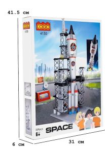 Конструктор "Космічна подорож" (309 елм.) Запуск ракети / COGO