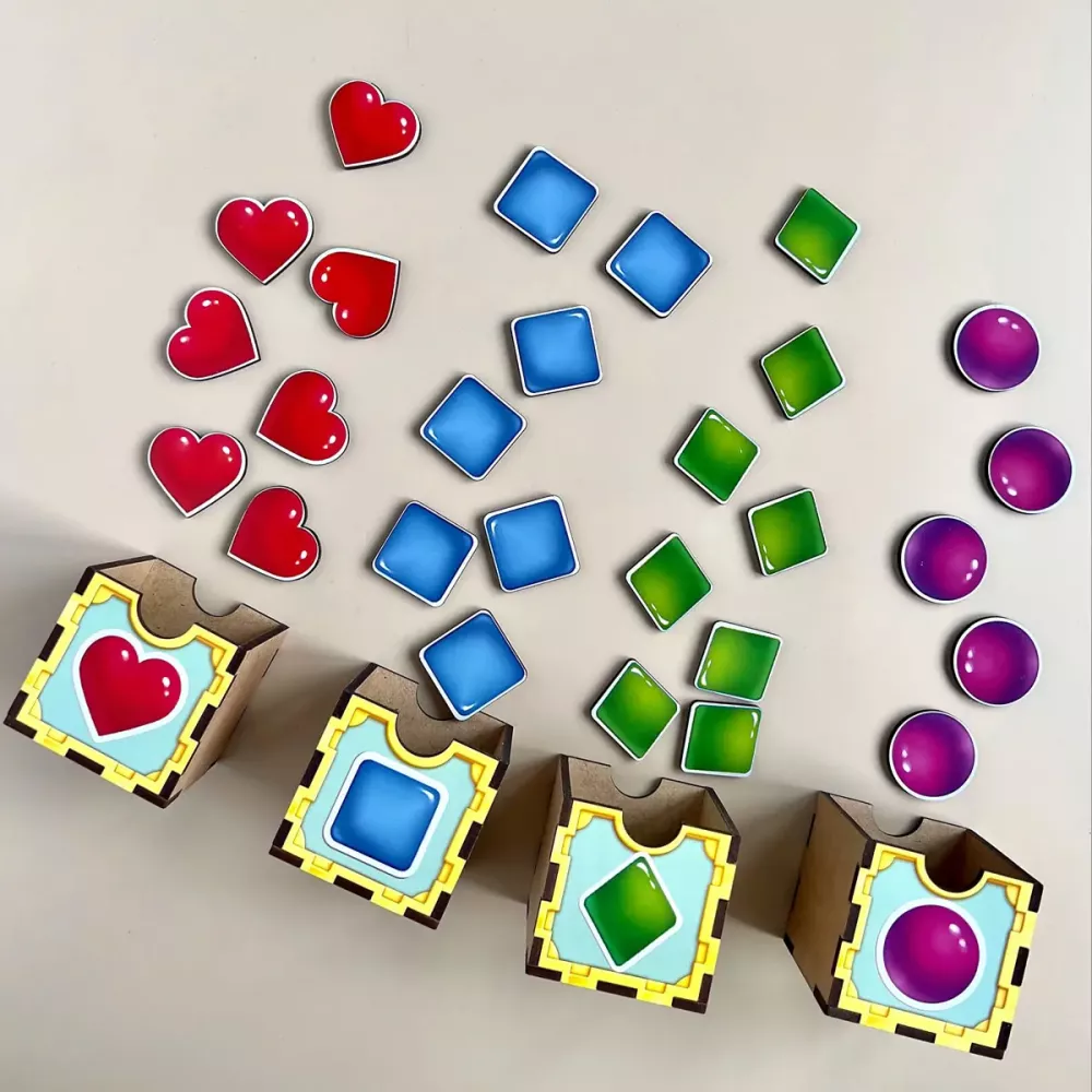 Чарівний комодик "Фігури"