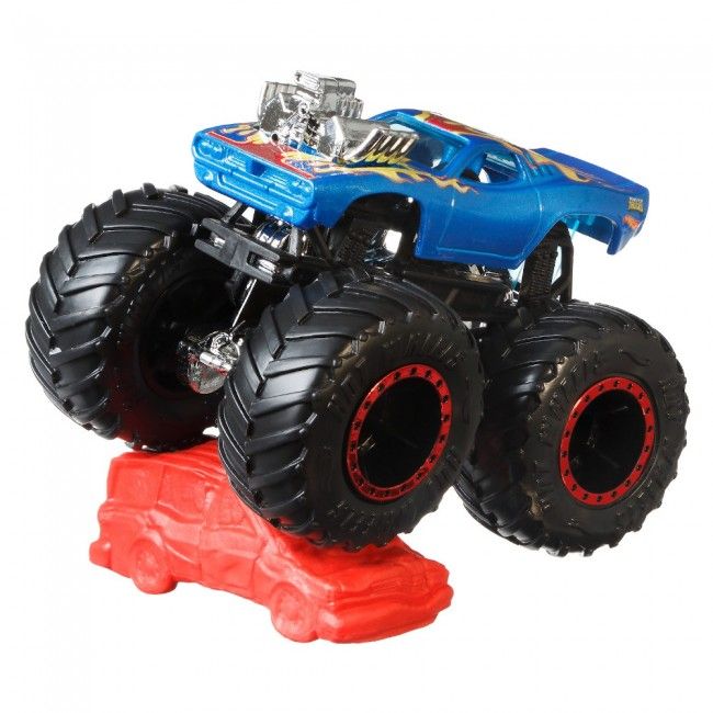 Базова машинка-позашляховик 1:64 серії "Monster Trucks" Hot Wheels (в ас.)