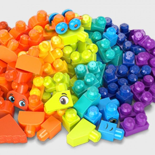 Великий конструктор у мішку (150 деталей) Mega Bloks