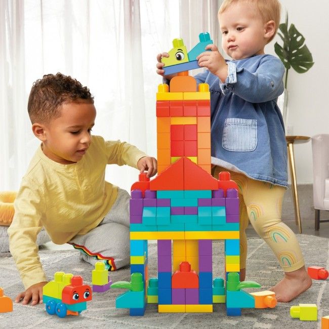 Великий конструктор у мішку (150 деталей) Mega Bloks