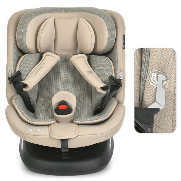 Автокрісло El Camino i-RISE ME 1207 Beige