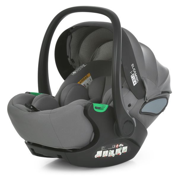 Автокрісло дитяче El Camino i-FIX+ ME 1110 Moon Black