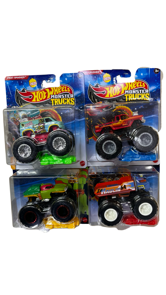 Базова машинка-позашляховик 1:64 серії "Power Smashers" Monster Trucks Hot Wheels (в ас.)