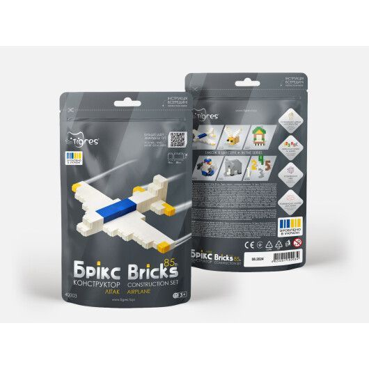 Конструктор "Брікс" будинок 85 ел., Tigres