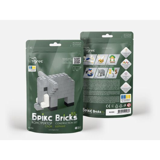 Конструктор "Брікс" будинок 85 ел., Tigres