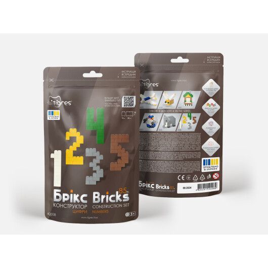 Конструктор "Брікс" будинок 85 ел., Tigres