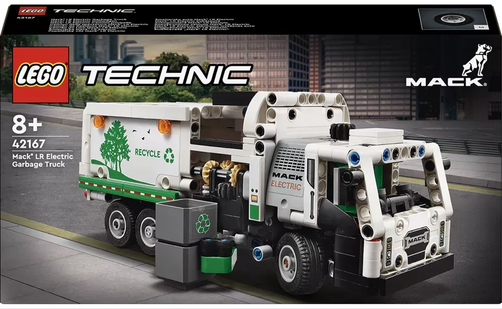 Конструктор LEGO Technic Сміттєвоз Mack® LR Electric 42167