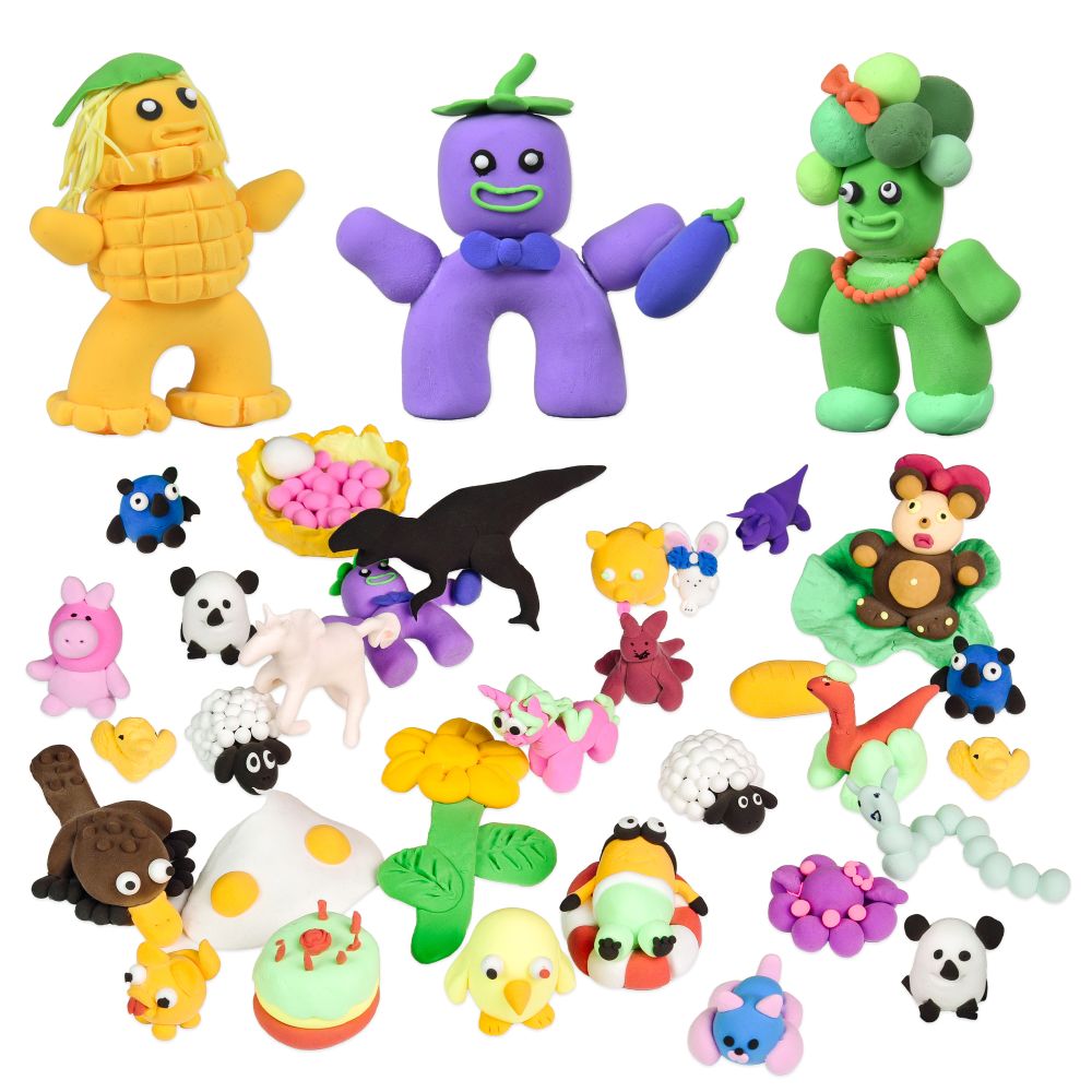 Набір для творчості "U'DO Clay 24 шт." Strateg